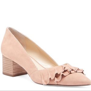 NWOT SOLE SOCIETY KARYSA PUMP Beige Size 8.5
